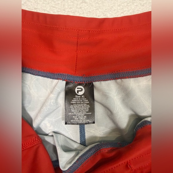 Pelagic Women's Bali Active Americamo Board Shorts size xlarge blue/red fishing - Picture 4 of 5